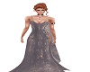 rose gold gems  gown