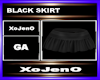 BLACK SKIRT