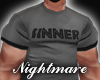 T-SHIRT SINNER