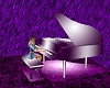 Purple Grand Piano/Radio
