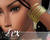 LEX Bracelet Set L gold