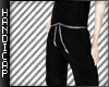 H: Long Black Shorts