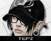 𝕿 . EMO CAP ϟ BLACK
