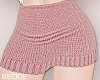 Knitted Skirt Rose Pink