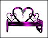 Purple Hearts Bench