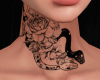 snake neck tattoo !