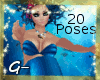 G- 20 Swim Mermaid Poses