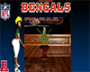 *RE Bengals Team Vase