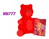 HB777 Teddy V-Day Red