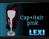 Cap+Hair pink
