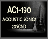 ACOUSTIC SONGS