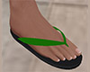 Green Flip Flops 2 (M)