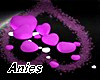 *A* Purpe Hearts Deco