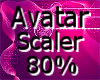 Avatar Scaler 80%
