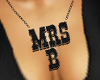 MRSB BLACK NECKLACE