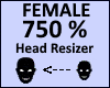 Head Scaler 750% Female