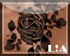 L!A chest tattoo rose