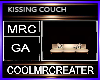 KISSING COUCH