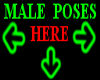 MALE PHOTO SHOOT SIGN