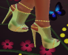 Mint Lacey heels