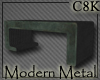 C8K Modern Metal Desk