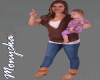 Mãe e Filha 3D real