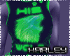 ! His Neon  Wolf Top