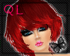 QL| Dark Red Short Hair