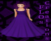 [F] Purple Kids Gowns