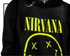 hoodie -Nirvana smilie