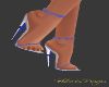 YULE PUMPS - BLUE