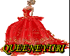QN*Christmas Red Gown