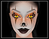 Halloween Harlequin Head