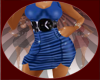 ~*S*~ Blue Ruched Mini