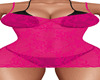 Hot Pink Lace Dress E