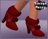 Winter Red Heels