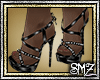 SMZ SpikeCity Dark Heels