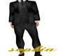black suit+ shoes