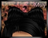 Muy| HairBow Black