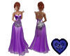 (CR) Purple/Black Gown