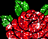 red sparkle rose