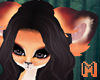 RED FOX Cute Poofy Ears