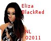 Eliza Black Red Hair