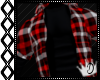 [] Red Plaid Top