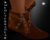 Leather Mini Boots