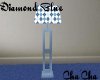 Diamond Blue Lamp
