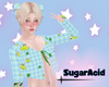 keroppi tie top pjs m