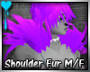 D~Shoulder Fur: Purple
