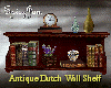Antique Dutch Wall Shelf