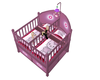 Hello Kitty Twin Cribs